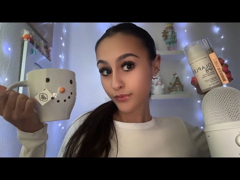 BEST ASMR PAMPERING YOU VID*rain sounds,skincare, hair, and etc*