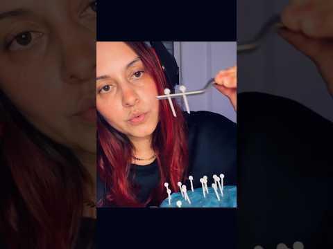 Te hago acupuntura☺️ te relajo? #asmr #asmrcommunity #visualtingle #visualasmr #tingles