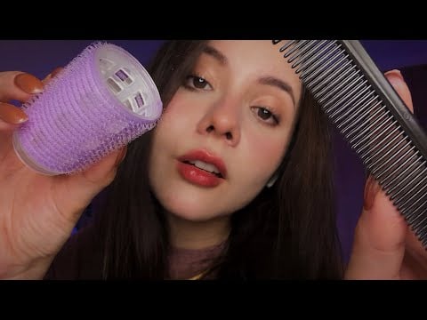 Vou cuidar do seu cabelo até você esquecer do resto 💗| ASMR