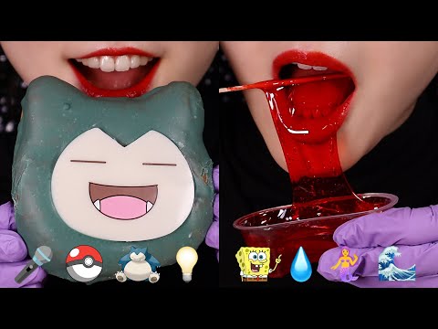 TIKTOK EMOJI MUKBANG ASMR TIKTOK EMOJI FOOD CHALLENGE #13 😃