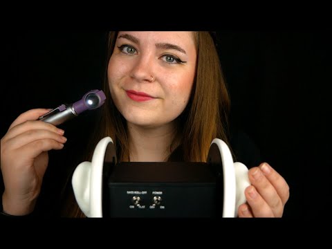 All Otoscope Ear Examination (Gentle Ear Palpation, Lots of In Ear Whispering) 🩺 ASMR Medical RP