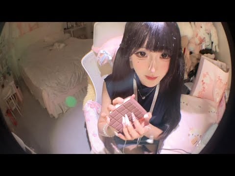 Relaxing Cozy Night | Cute Girl Tapping & Scratching ASMR