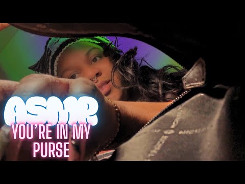 ASMR | You’re in my PURSE! Fast & Aggressive Rummaging l LONG Nails Clacking | PERSONAL ATTENTION