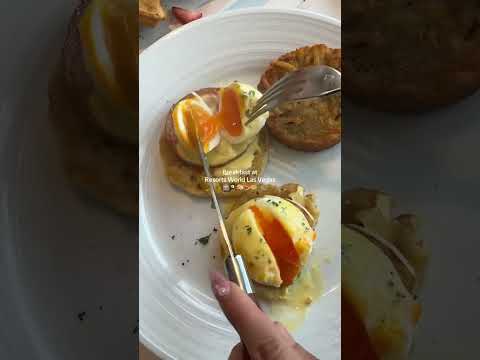 So yummmmmm @resortsworldlv #asmr #breakfast #mukbang