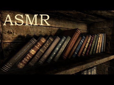 [ASMR] Reading Some Books from The Elder Scrolls V: Skyrim | (whispered)
