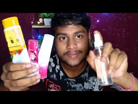 ASMR Fast Gently Doing Your Skincare ✨