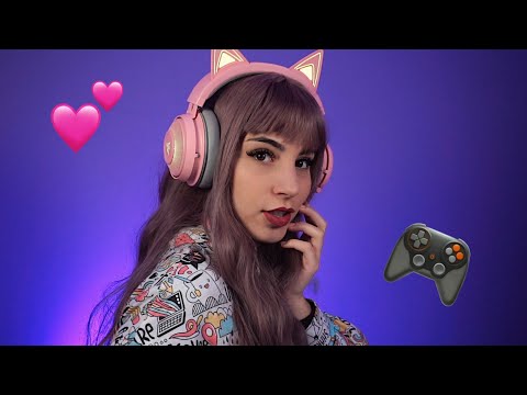 ASMR Chica Gamer MUY cerca de ti! [Roleplay] 💜