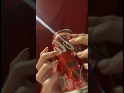 ASMR Long Nail Coke Can Tapping #asmr #tingles #tapping #coke #asmrsounds #asmrtapping