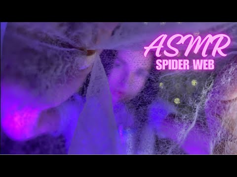 ASMR🎧🥰 SPIDER WEB🕸️🕷️FOR SLEEP😴(no talking)