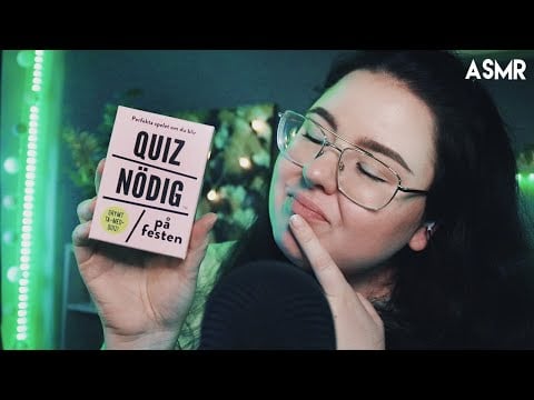 ASMR ⏳ Kan du svaren på frågorna? 💡 Quizar dig till sömns (SOFT SPOKEN)