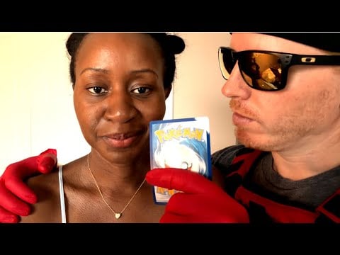 ASMR TSA Pat Down On A Pokemon Card Smuggler