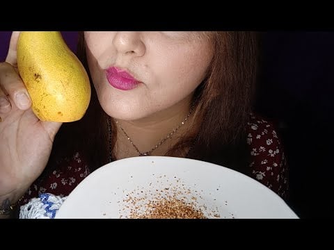 ASMR Comiendo mango 🥭 con Tajín