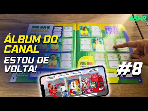 ASMR ATUALIZAÇÕES DO ÁLBUM DA COPA 2026