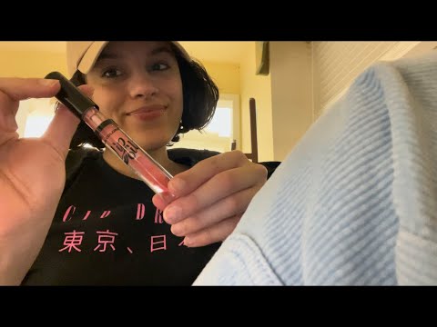 ASMR lipgloss pumping sounds no talking 👄🤫