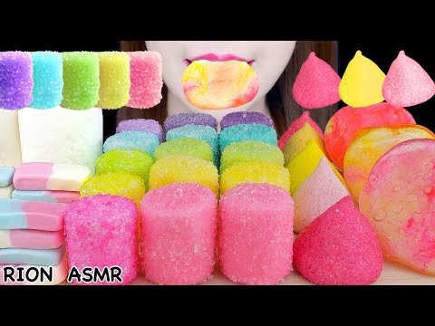 【ASMR】MARSHMALLOW PARTY🍭 CHOCOLATE-COVERED MARSHMALLO MUKBANG 먹방 食べる音 EATING SOUNDS NO TALKING