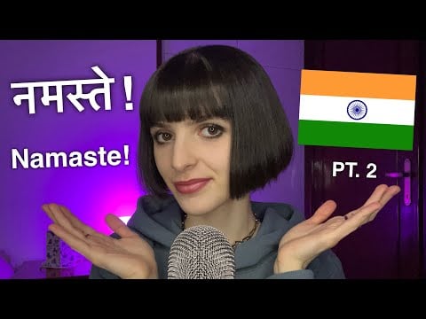 ASMR Teaching You Basic Hindi 🇮🇳 ( मैं आपको बुनियादी हिंदी सिखाता हूं ) PT. 2