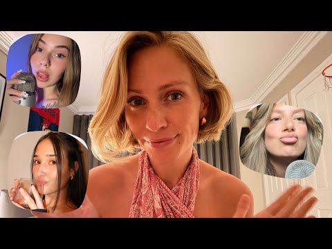 What My ASMR Besties & I Got Each Other for Christmas 🎄💗 ASMR Gift Swap