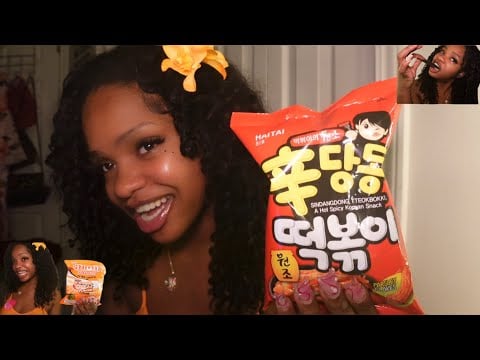 ASMR H Mart Snacks Mukbang