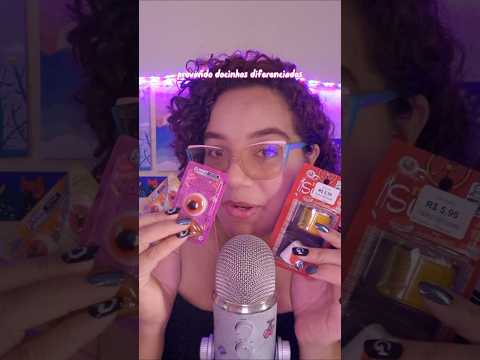 comendo docinhos diferentes 😱 #asmr #mukbang #asmreating #asmreatingsounds