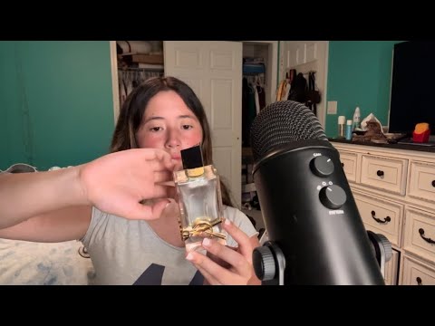 ASMR Glass Tapping And Mouth Sounds