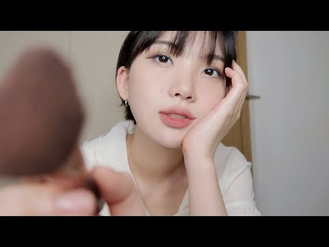 ASMR (Eng sub) 언니가 해주는 편안한 메이크업 | Big Sister Does Your Makeup ASMR