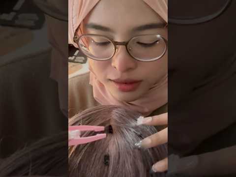 ASMR but the lice FLEW💀🫠 #asmr #asmrsounds #asmrvideo #asmrmalaysia #tingles #tinglewithme