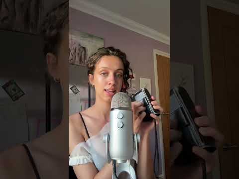 ASMR on camera equipment #asmr