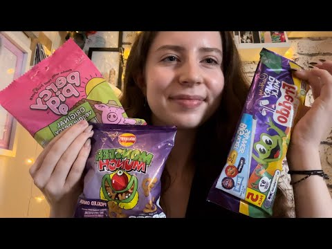 ASMR - British Snacks Mukbang ￼🇬🇧