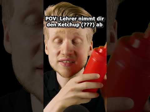ASMR - POV: Lehrer nimmt dir den Ketchup ab! #shorts #asmr #roleplay #deutscheasmr