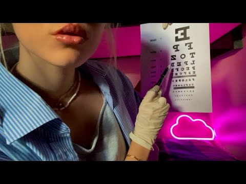 ASMR Cranial Nerve Exam - Color Tests, Smell Test