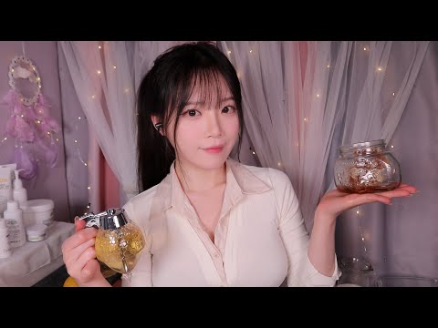 ASMR(Sub✔)꿀보다 더 촉촉한 위스퍼링과 마사지Korean asmr Moisturizing Whispering and Massage