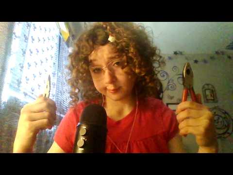 asmr plucking and snipping your bad energy!
