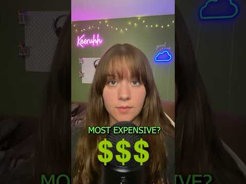 Which Keyboard is the MOST EXPENSIVE? 💰 #asmr