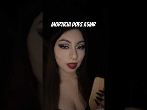 Morticia Addams Does ASMR