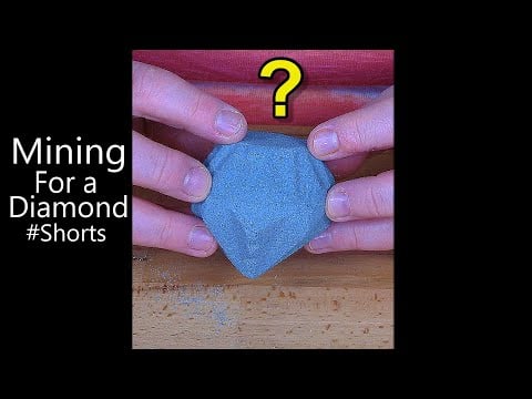 ASMR | Mining for a Diamond | Dig it Toy, Satisfying #Shorts