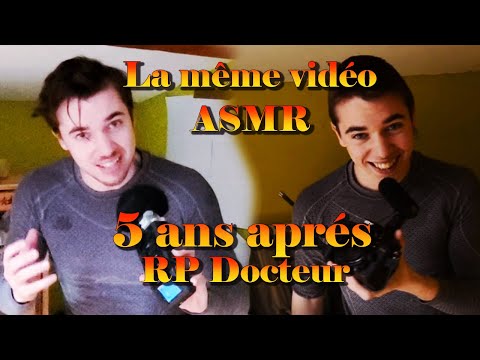 asmr fr : LA même vidéo 5 ANS Aprés ! Docteur à domicile ZZzzz 👩‍🔬👩‍🔬