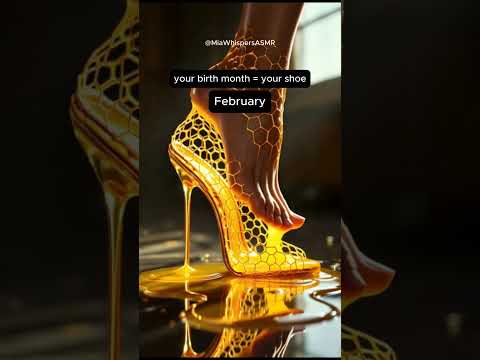 Which shoe did you get? ✨👠 Pt. 1 #asmr #ai #satisfying #shoe #miawhispersasmr #dreamloopasmr