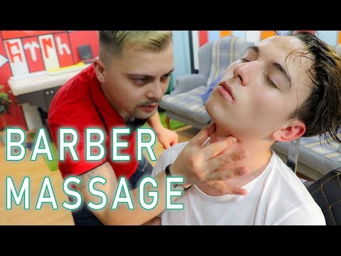 ASMR SLEEP THERAPY | ASMR MASSAGE BY TURKISH BARBER (asmr head massage, asmr ear massage..)
