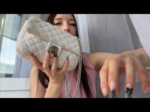 ASMR lo-fi что в моей новой сумке 🤍 