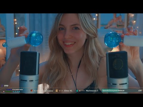 ASMR sonidos y visuales para relajarnos en directo 🌼