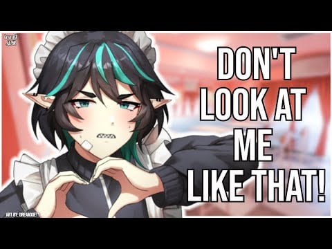3DIO ASMR | Maid Girl May: Teased by your Tomboy Friend 🖤🤍 Deep Voice Audio Roleplay