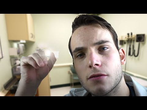ASMR Eye Exam Medical Roleplay (Whispers & Light Triggers)