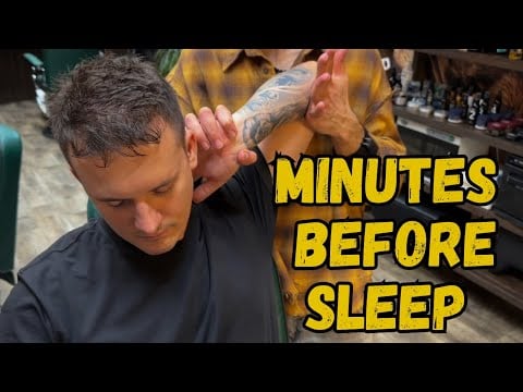 Barber ASMR Silent Session | He Didn’t Last 5 Minutes