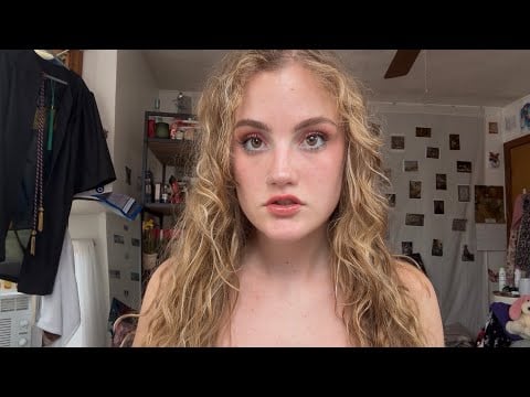 this country is cooked… so let’s do fun makeup | asmr grwm personal attention + political yap 