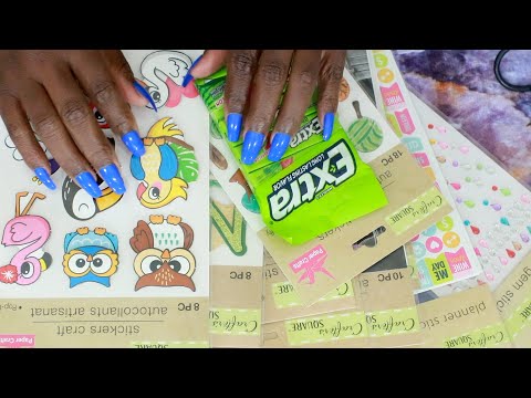 DOLLAR TREE STICKERS ASMR CHEWING GUM (EXTRA)