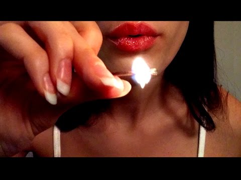 🔥ASMR Match Lighting & Extinguishing (No Talking)