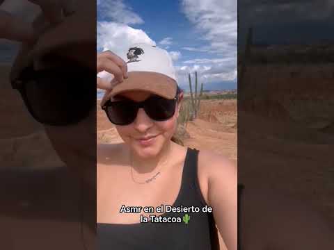 ASMR en el Desierto 🍂🌵 #asmrsounds #asmr #colombia #trending #asmrcommunity #desiertodelatatacoa