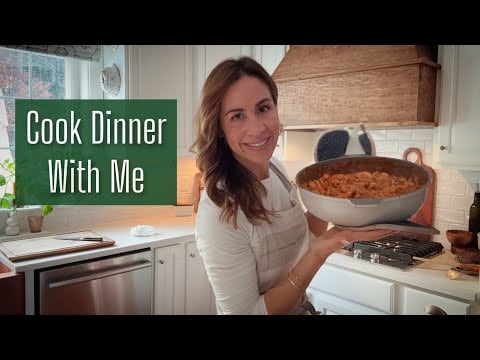 ASMR | Cozy Cook With Me 👩‍🍳 One-Pot Chicken Parmesan Pasta 🍝 