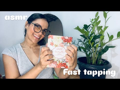 asmr batendo as unhas em objetos variados #asmrfasttapping  