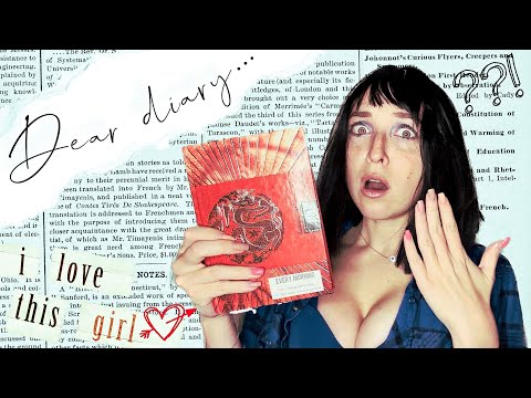 DEAR DIARY #1: АСМР читаю свои дневники из прошлого и не могу найти себе место // asmr 📕